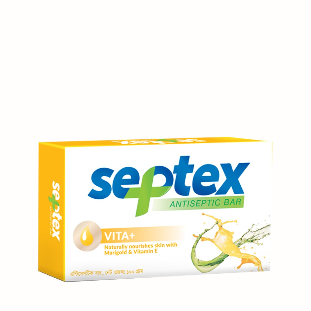 SEPTEX ANTISEPTIC BAR ( VITA + )100 GM